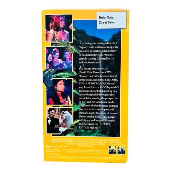 The Mating Habits of the Earthbound Human VHS Preview Screener SEALED Electra - Picture 2 of 3